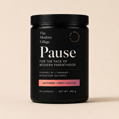 Pause Gummies studio shot with updated Raspberry Lemon label